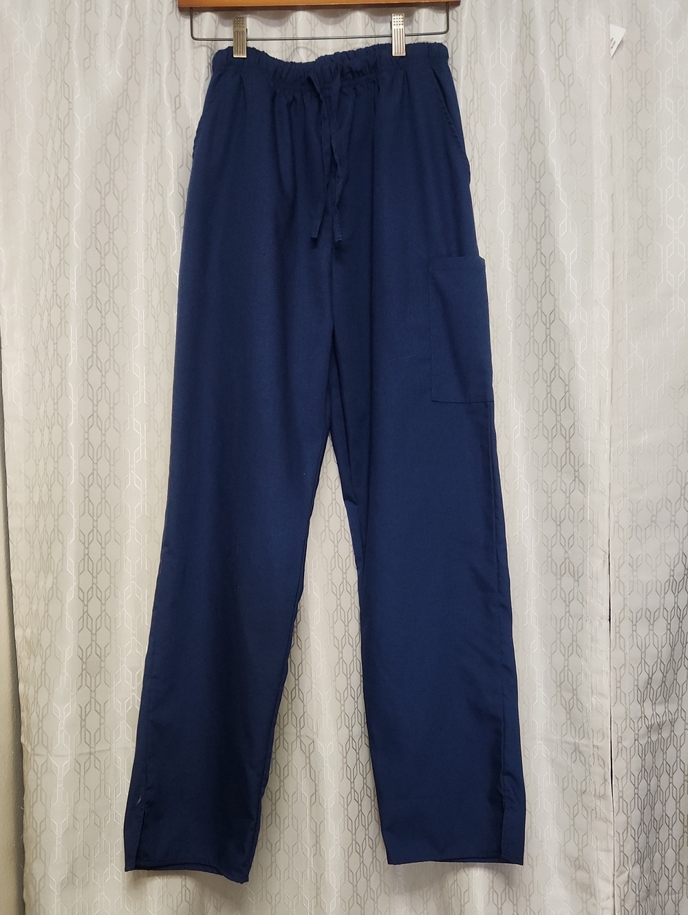 Navy Drawstring Scrubs Pants